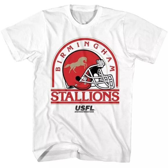 Other - Birmingham Stallions Usfl Football Helmet T Shirt 73